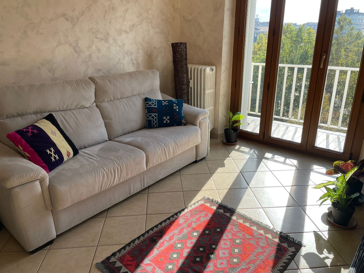 Top performing Airbnb: Full Optional apartment with park view in Torino