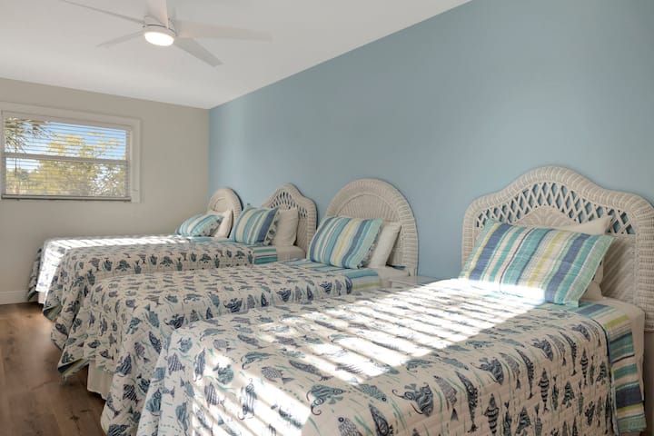 Tercer dormitorio 4 camas individuales