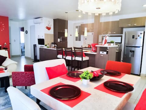 Clean Modern looking Apt.