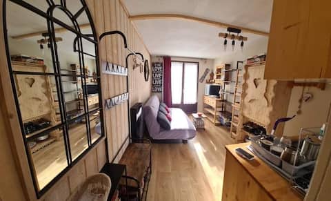 Top Airbnb: Mountain studio in Puy Saint Vincent