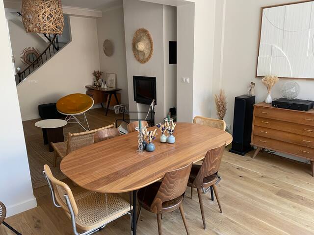 Maison familiale et rénovée avec grande terrasse