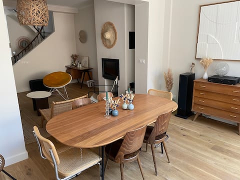 Family-friendly renovated house with large terrace