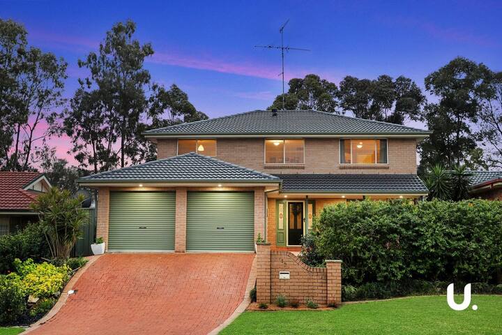 Blue Haven Retreat – Glenmore Park Pool Home gallery image 2