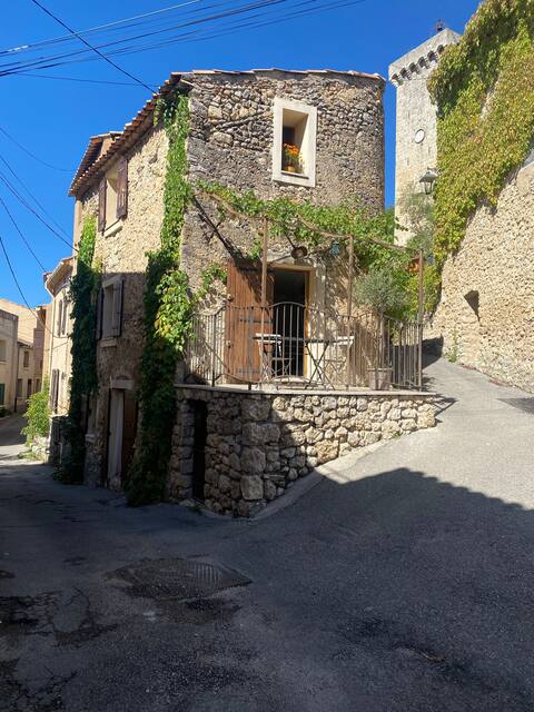 Village house with terrace