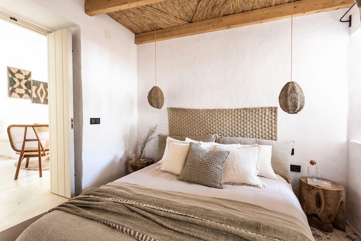 Master bedroom with ensuite bathroom