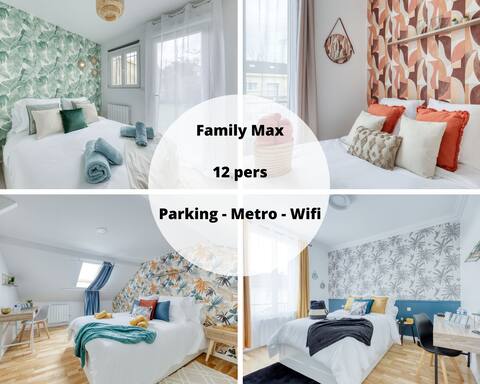 Bundle Famille Max - RER B - Metro 7 - Parking