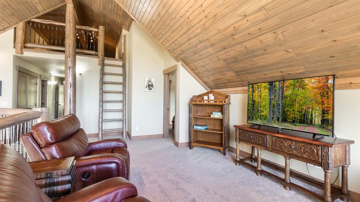 Living Room 3 with loft; located on 2nd floor