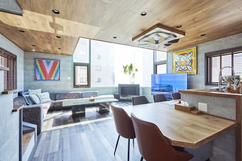 1 minute walk to the sea | Sauna BBQ | Isshiki Coast | Maximum 10 people | Hayama THE TERRACE HOUSE