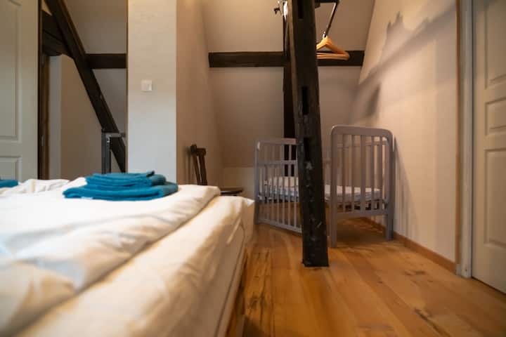 Bedroom #3
double bed size 160
crib