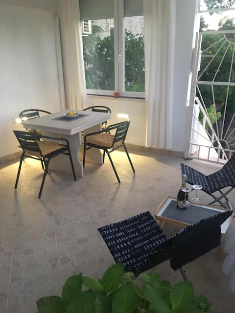 Top performing Airbnb: Blue anchor beach apartment in Mirca