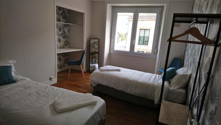 Appartement Gîte Maceria 8 Lits Plein Centre Ville - Betton