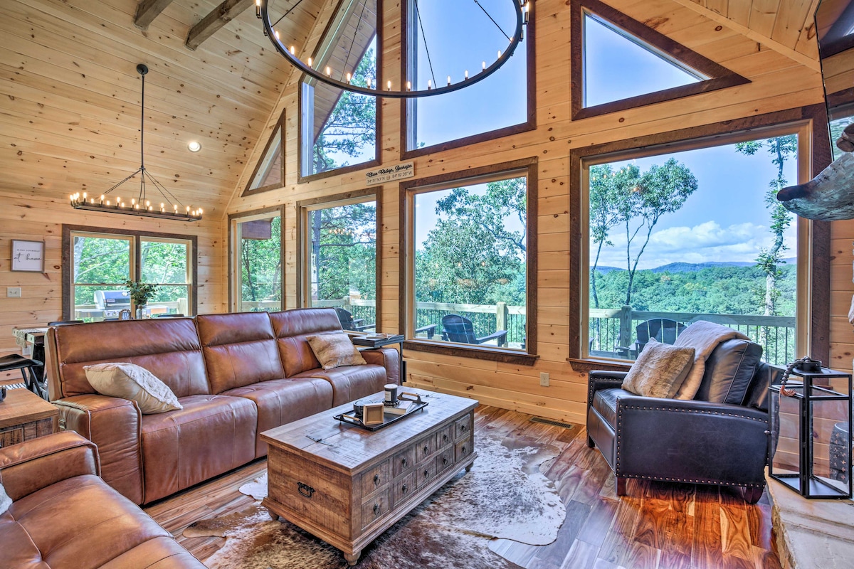 Top performing Airbnb: Catch-a-Dream Retreat-Luxury Mountain Cabin! in North Georgia Mountains
