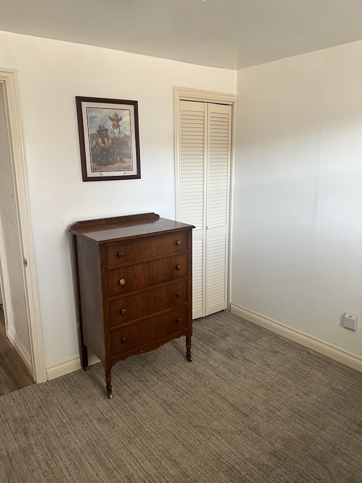Dresser in the bunkbed room