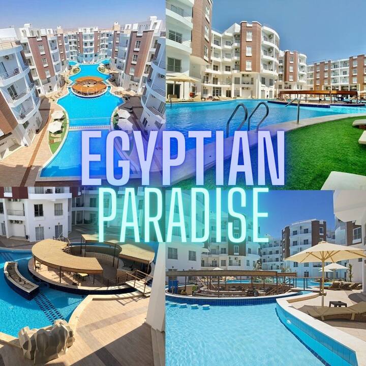 Egyptian Paradise 5* Condo Apartments for Rent in Hurghada 2, Red