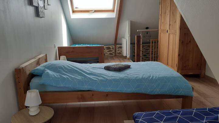 habitación segunda planta. 3 camas individuales
