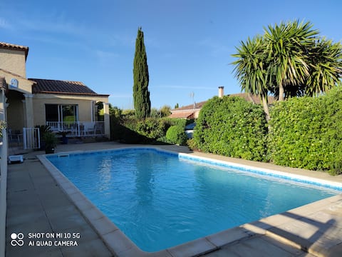 In the Sun of Florensac The apartment