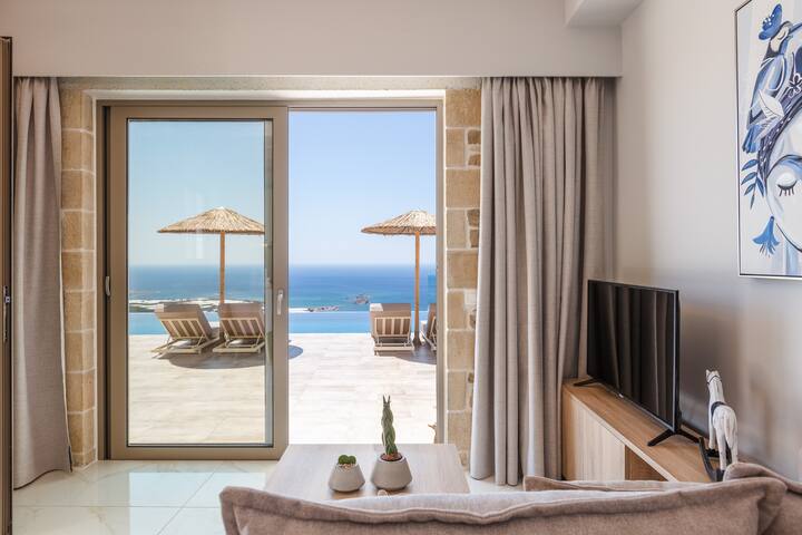 Villa Peonia, pool, sea view, BBQ, luxury, quiet gallery image 2