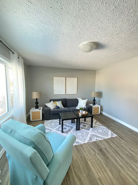 Modern cozy top floor suite