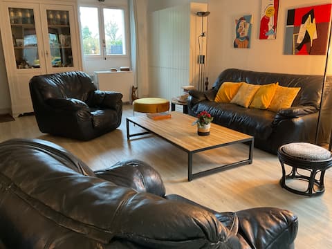 Top Airbnb: Nantes house within the city walls, close to tram and train station in Doulon Bottière