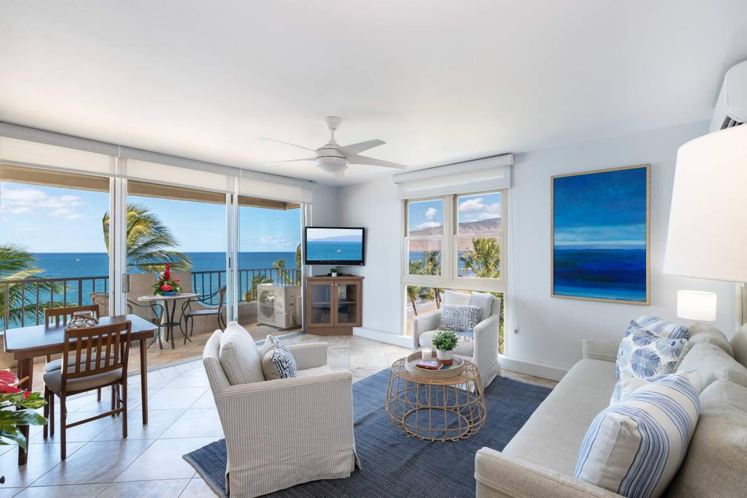 Maui Oceanfront Penthouse at Nani Kai Hale (609) - Image 1