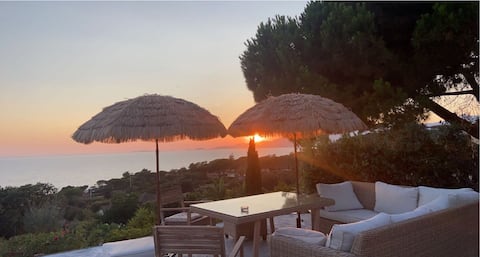 Villa corse /Porticcio/Piscine/Vue mer