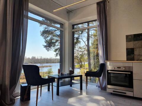 GaujaClub - our 3 rooms Loft riverside .