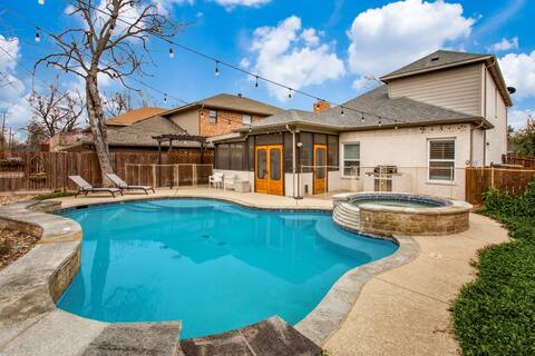 NEW! ~ Panther City Paradise ~ Resort Pool & Spa!