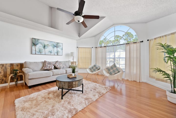 3 Bed 2 Bath Design And Relaxing Space Near Disney - Kissimmee