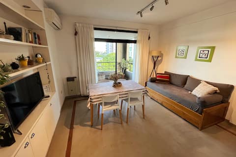 Popular Airbnb listing: Premium apartment with pool and grill. Optional garage. in La Plata