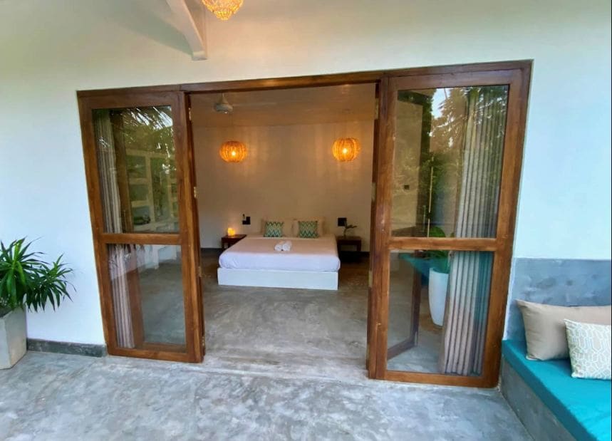 Chumba cha kulala na Verenda na Eneo la Mchana.