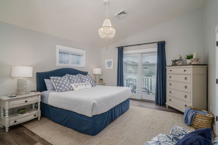 Master suite na upatikanaji wa staha