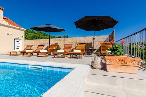 Family Vila near Cavtat & POOL