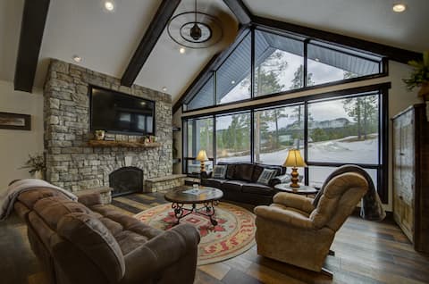 Bent Nickel, fire table, hot tub