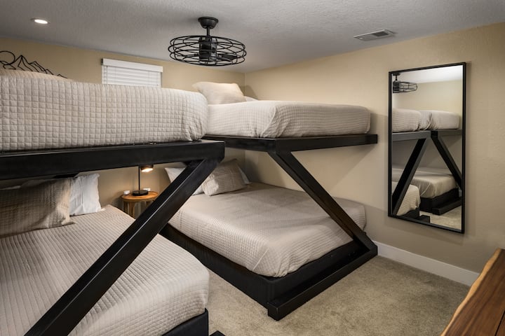 Have the most amazing sleep in our beautifully designed bedrooms and comfy beds, designed for adults!