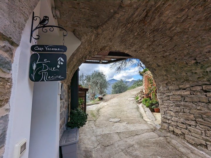 Comfortable apartment nestled in the Ligurian countryside