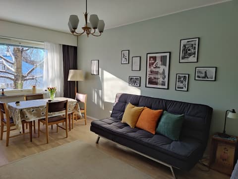 A two-bedroom apartment with a good vibe