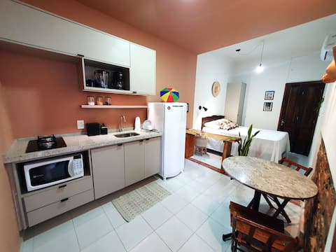 Popular Airbnb listing: Flat de mainha 1 - Studio-type apartment with garden in Olinda