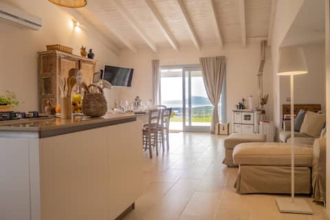 Successful Airbnb property: Sea View Villa with Pool for Groups in Pittulongu in Olbia