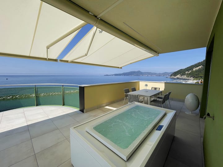 Wonderful Penthouse Seafront A2/a17 - Lavagna