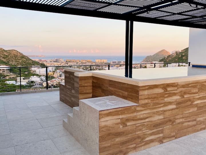 Luxury 2 BR Roof/Pool 5 Min Cabo Apartments for Rent in Cabo San