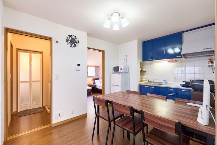 2LDK/Quiet area/FreeParking/WIFI/FujimidaiSta 7min