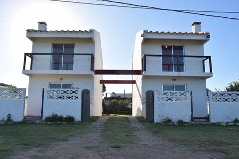 Cabañas frente al mar.