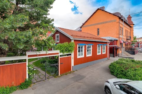 House in the middle of town!