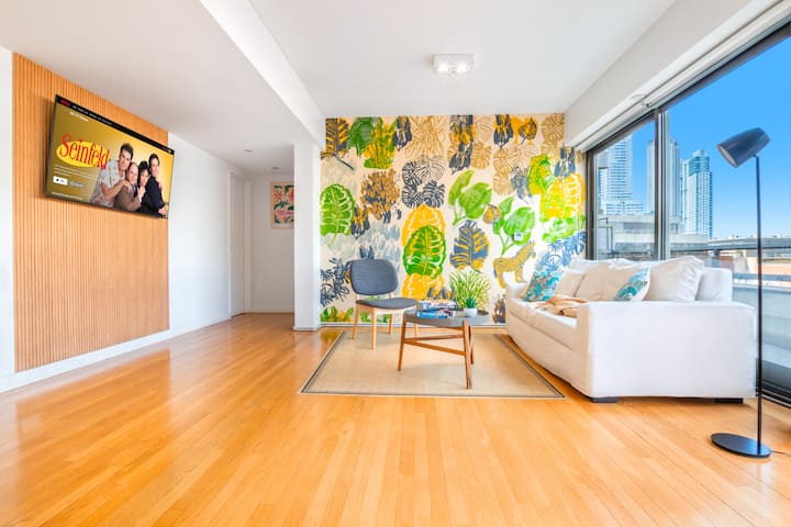 Departamento de 1 dormitorio con terraza privada en Puerto Madero