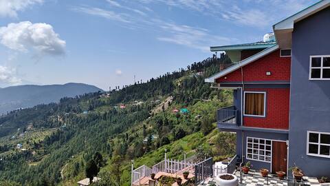 Himalayan Home snow Valley view
