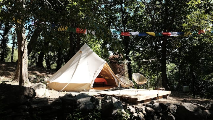 Dankbaar controleren films Ardèche Tent Holiday Rentals - France | Airbnb