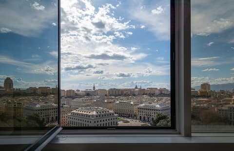 Proprietà Airbnb di successo: Downtown, view, free parking. a Genova