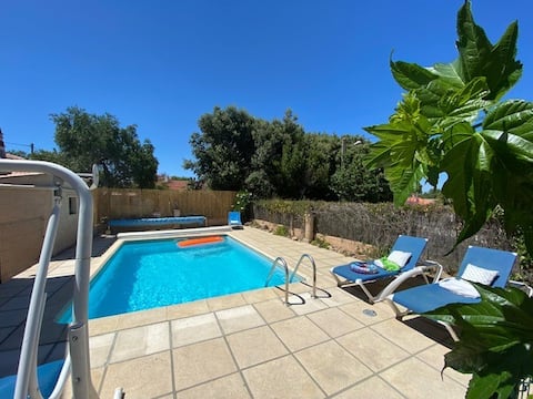 5 bedroom Villa & heated pool, Laroque des Alberes
