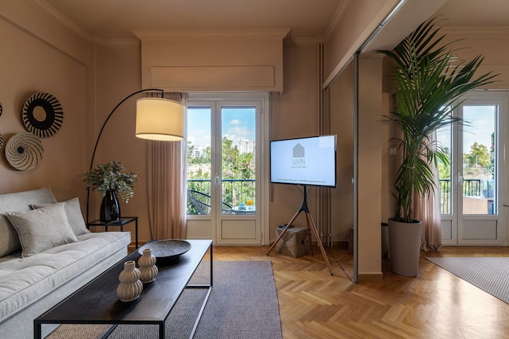 Living room and sofa bed