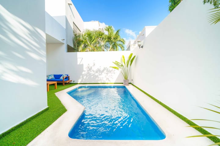 Casa Delfin - Private Pool - 3br - Cancún